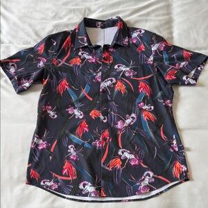 Lululemon Floral Patterned Men's Shirt
